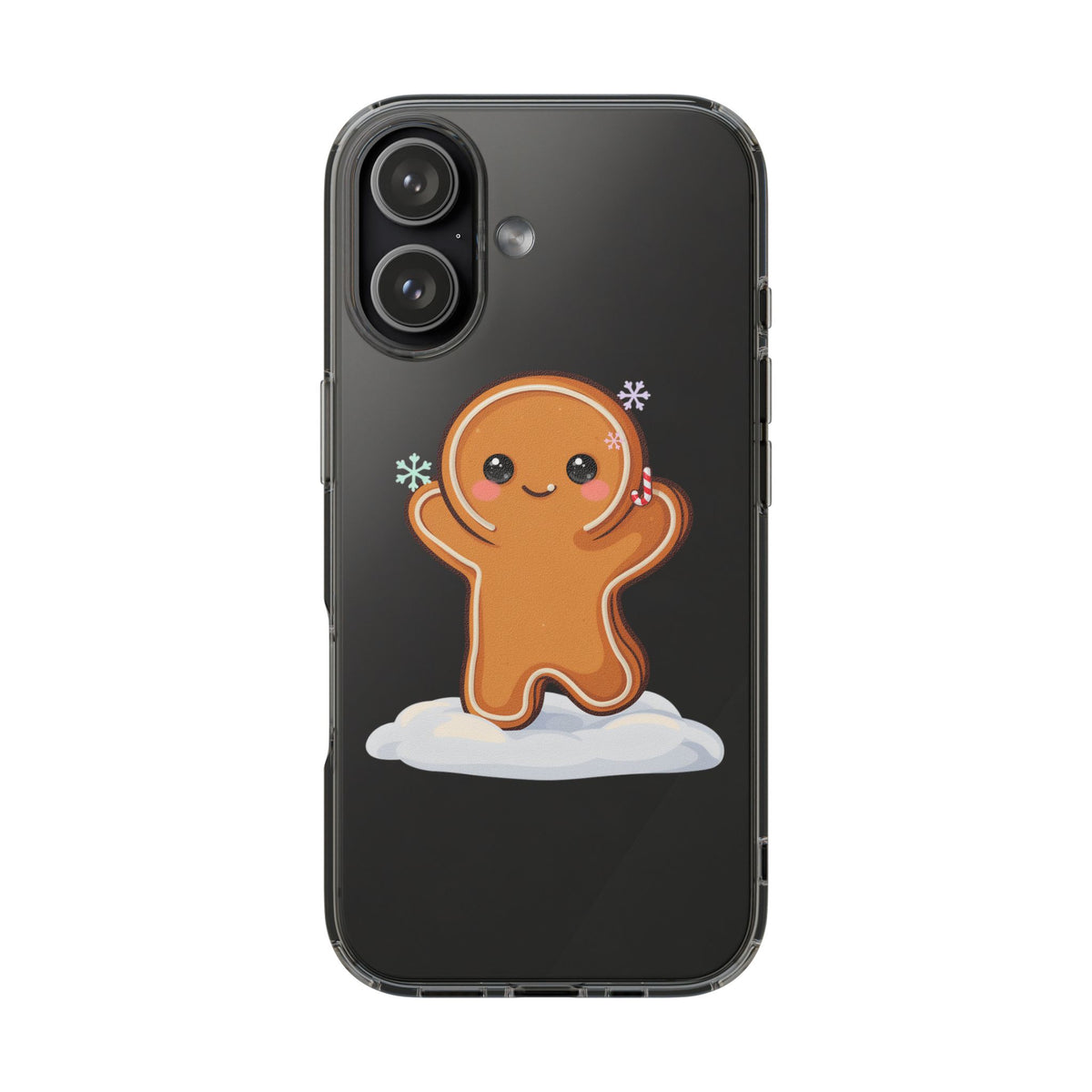 Kawaii Gingerbread Phone Case for Cozy Holiday Fans
