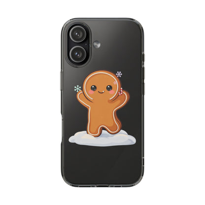 Kawaii Gingerbread Phone Case for Cozy Holiday Fans