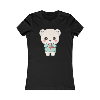 Kawaii Christmas Polar Bear Women's Tee