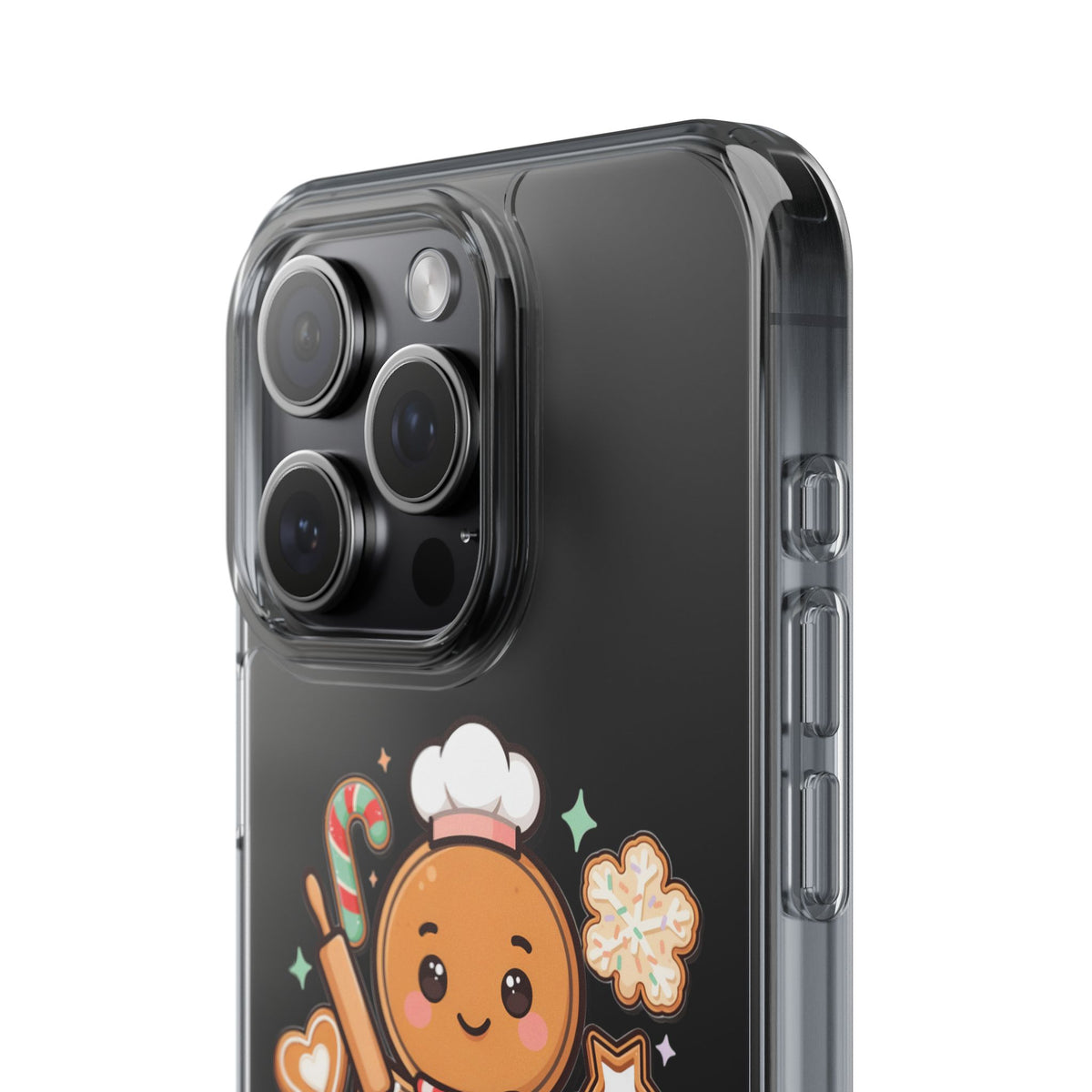 Gingerbread Christmas Phone Case for Holiday Baking Fans