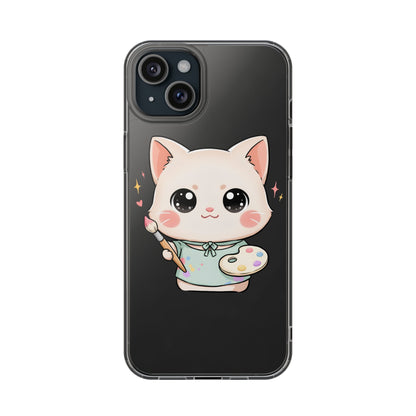 Kawaii Cat Phone Case for Creative Cat Lovers