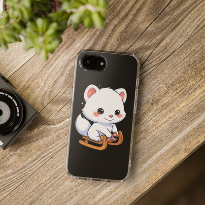 Kawaii Arctic Fox Phone Case for Cute Animal Lovers
