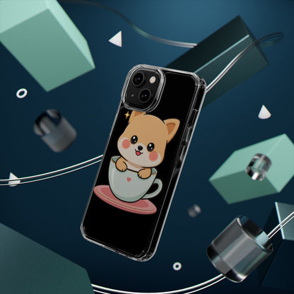 Kawaii Shiba Inu Phone Case – Cute Puppy in a Teacup
