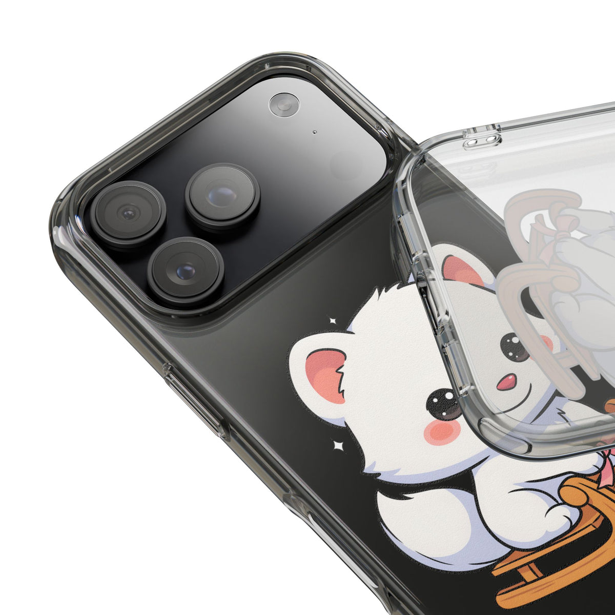 Kawaii Arctic Fox Phone Case for Cute Animal Lovers