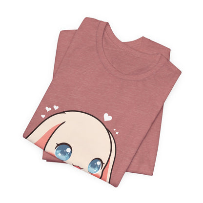Kawaii Sushi Bunny T-Shirt for Cute Foodie Fans