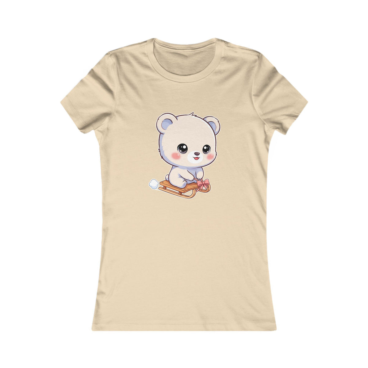 Kawaii Polar Bear Tee for Cute Winter Outfits