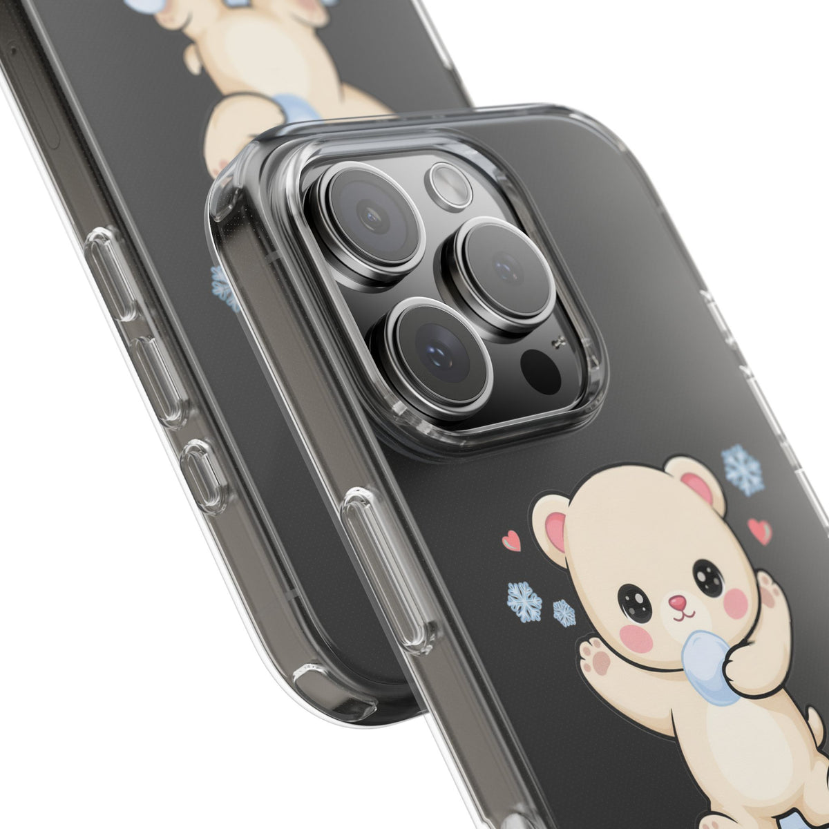 Kawaii Polar Bear Phone Case for Cute Animal Fans
