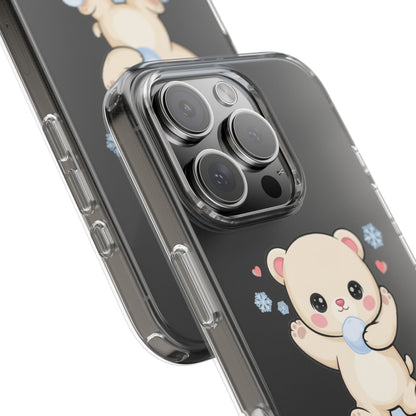 Kawaii Polar Bear Phone Case for Cute Animal Fans