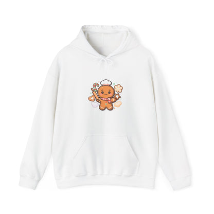 Kawaii Gingerbread Hoodie for Christmas Cookie Baking