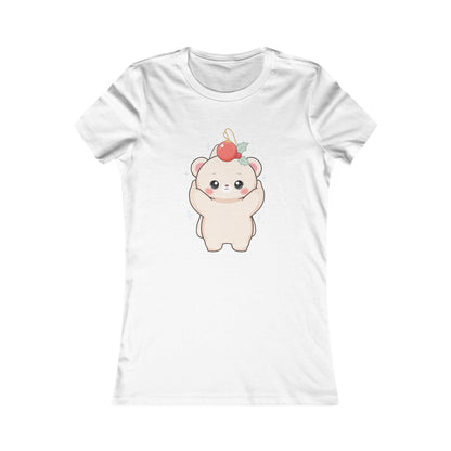 Kawaii Christmas Polar Bear Women's Tee