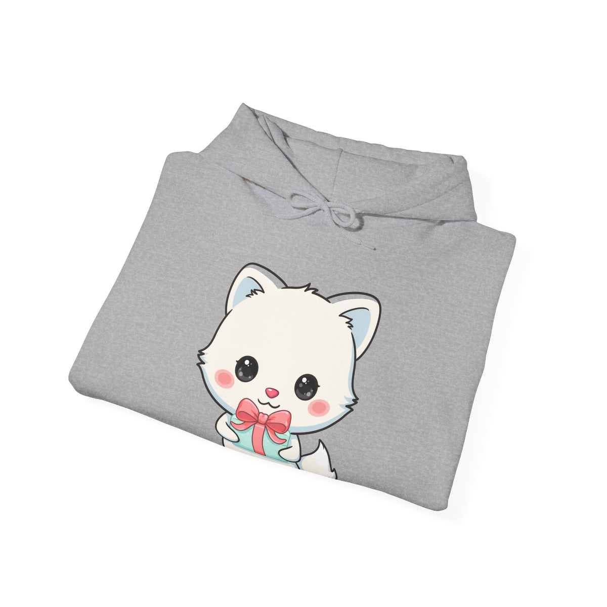 Kawaii Arctic Fox Gift Hoodie for Cozy Holiday Giving