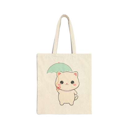 Kawaii Cat Tote Bag for Cute Cat Lovers