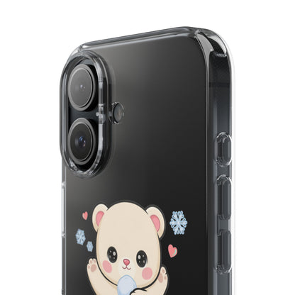 Kawaii Polar Bear Phone Case for Cute Animal Fans
