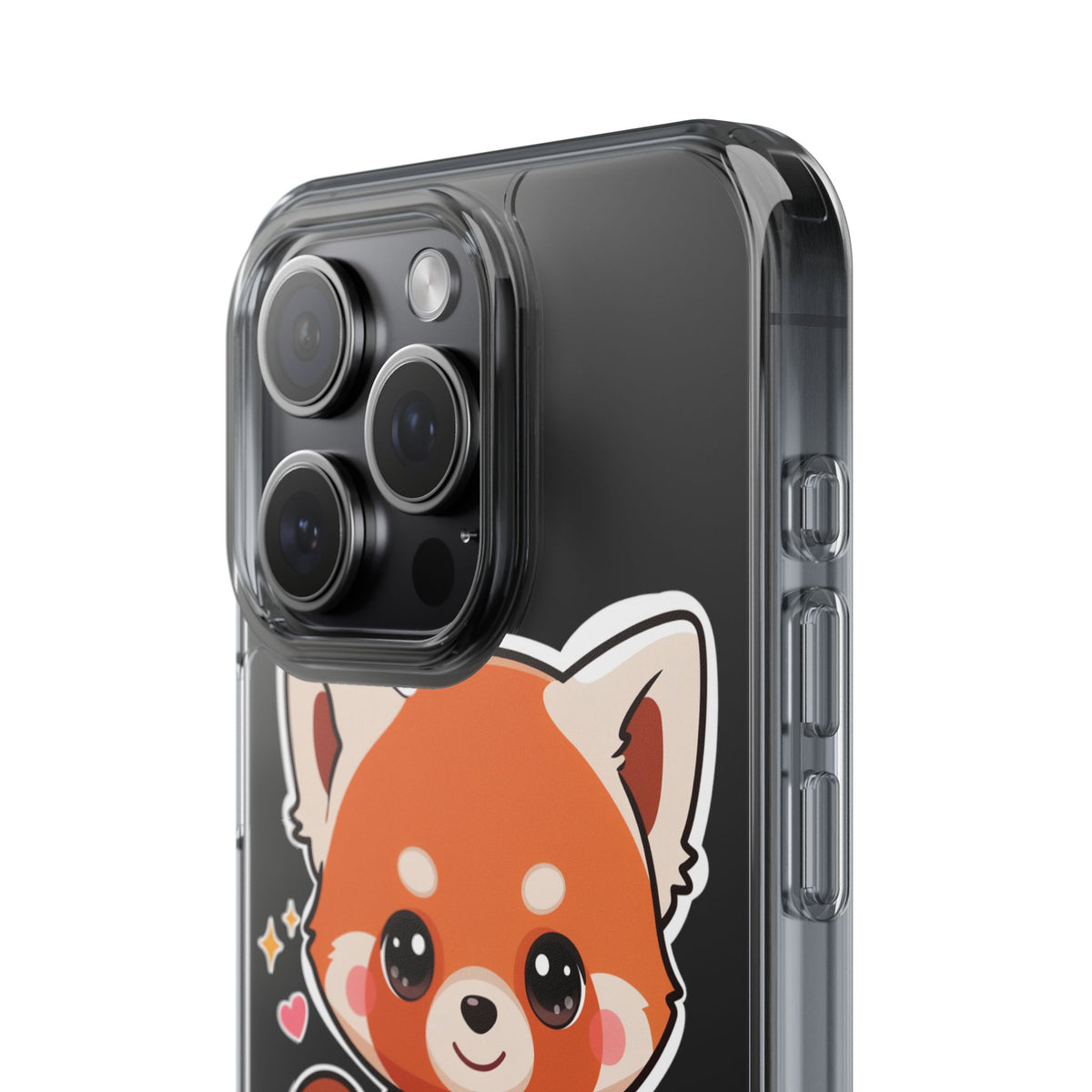 Red Panda Phone Case, Cute Plant Lover Gift
