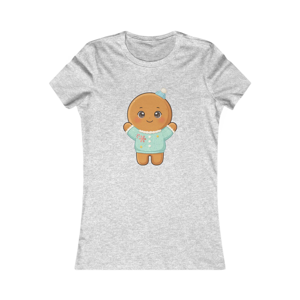 Kawaii Gingerbread Christmas Shirt for Holiday Cheer