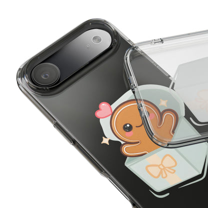 Gingerbread Man Phone Case – Kawaii Holiday Gift