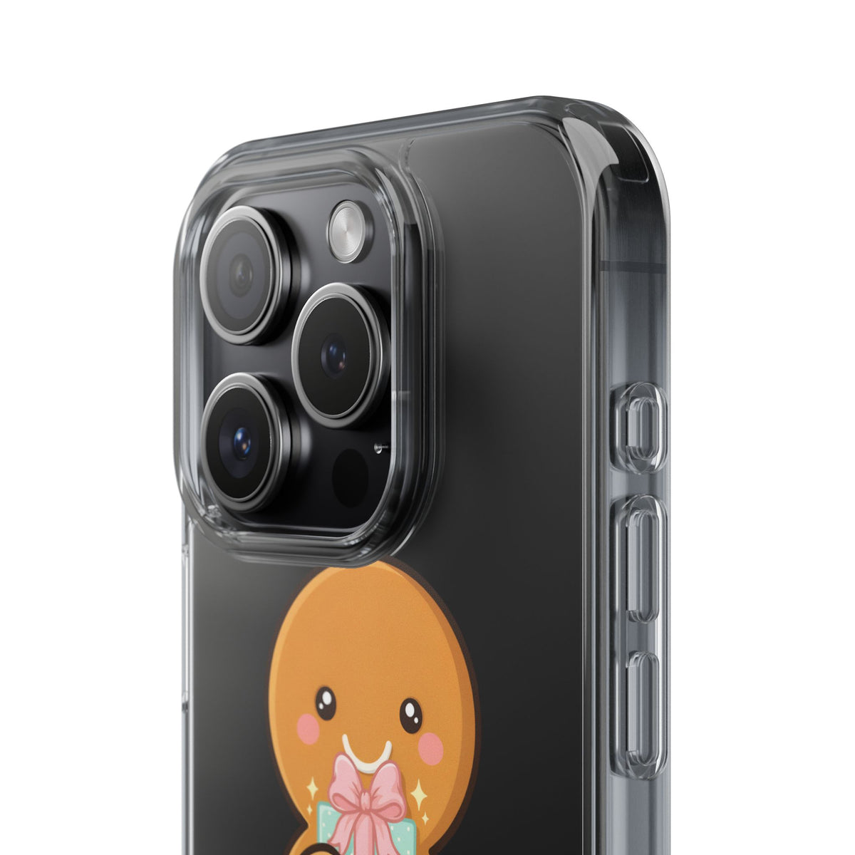 Gingerbread Man Phone Case, Cute Holiday Gift Design