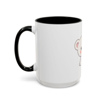 Kawaii Polar Bear Christmas Mug, 11 oz Accent Coffee Mug
