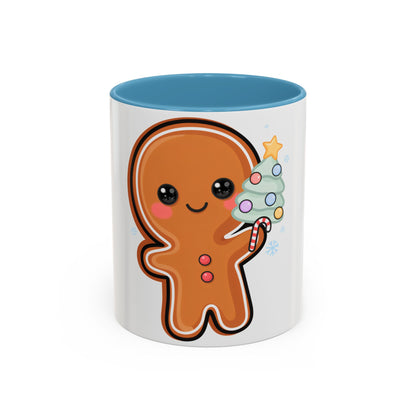 Gingerbread Christmas Mug – Cute Holiday Accent Coffee Mug
