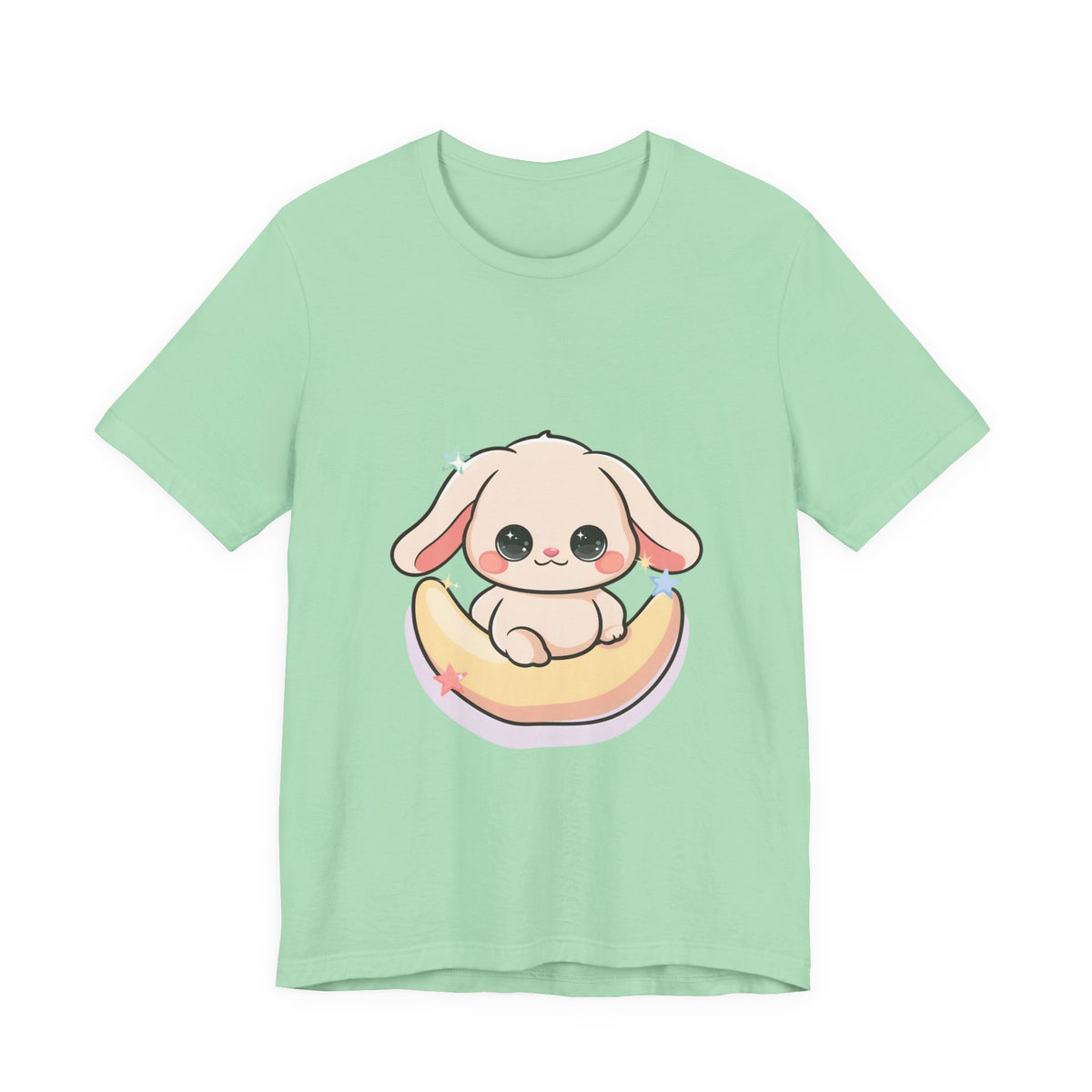 Kawaii Bunny Moon T-Shirt for Cute Style Lovers