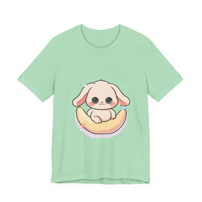 Kawaii Bunny Moon T-Shirt for Cute Style Lovers