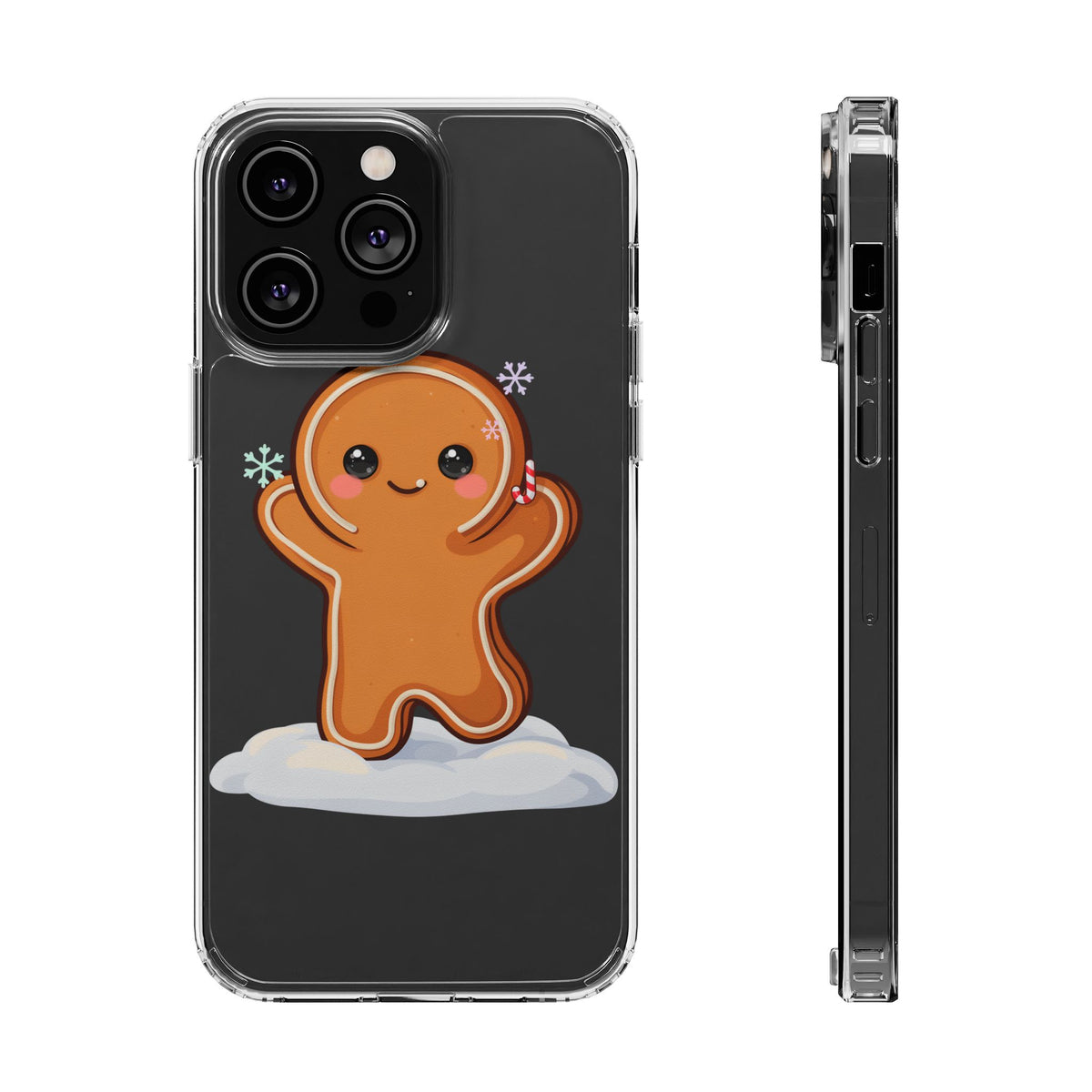 Kawaii Gingerbread Phone Case for Cozy Holiday Fans