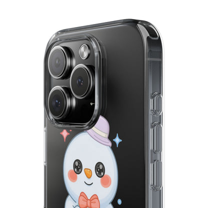 Kawaii Snowman Phone Case for Cheerful Winter Days