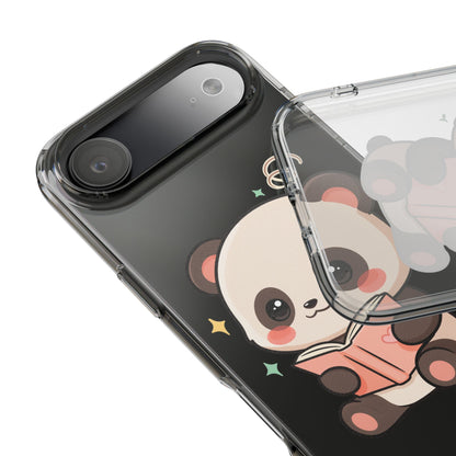 Kawaii Panda Phone Case for Cozy Reading Breaks