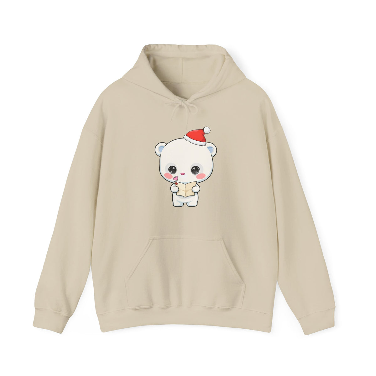 Christmas Polar Bear Hoodie for Cozy Holiday Cheer