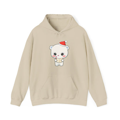 Christmas Polar Bear Hoodie for Cozy Holiday Cheer