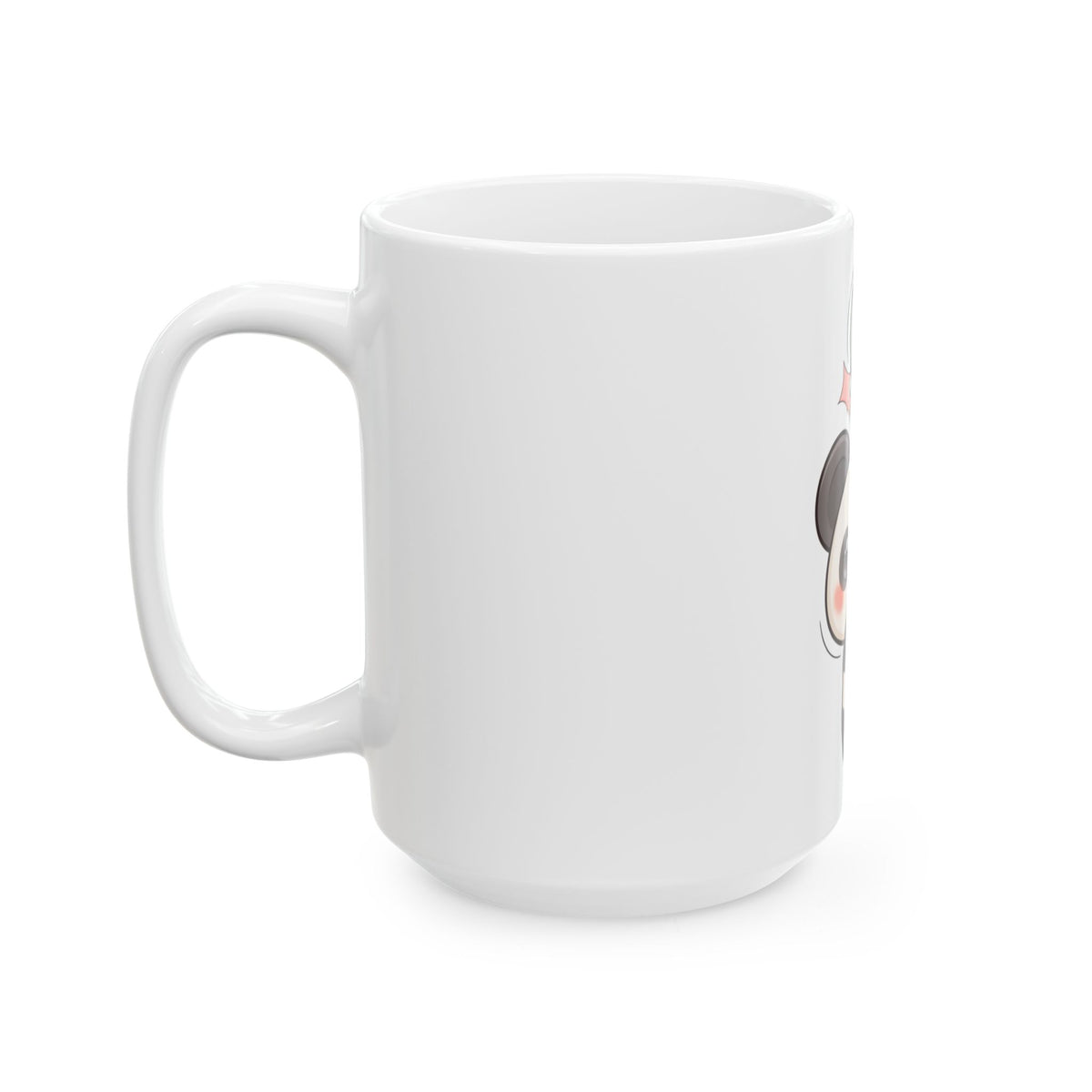 Kawaii Panda Mug with Balloon | Cute Ceramic Gift