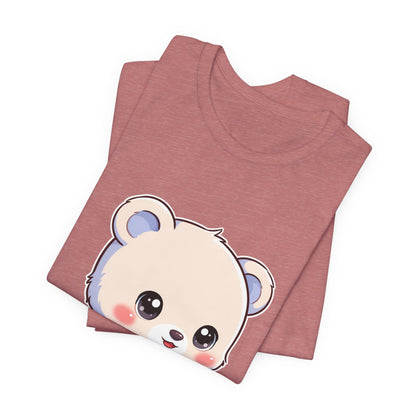 Kawaii Polar Bear T-Shirt for Cozy Winter Days