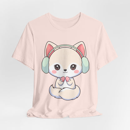 Kawaii Arctic Fox T-Shirt for Cute Animal Lovers