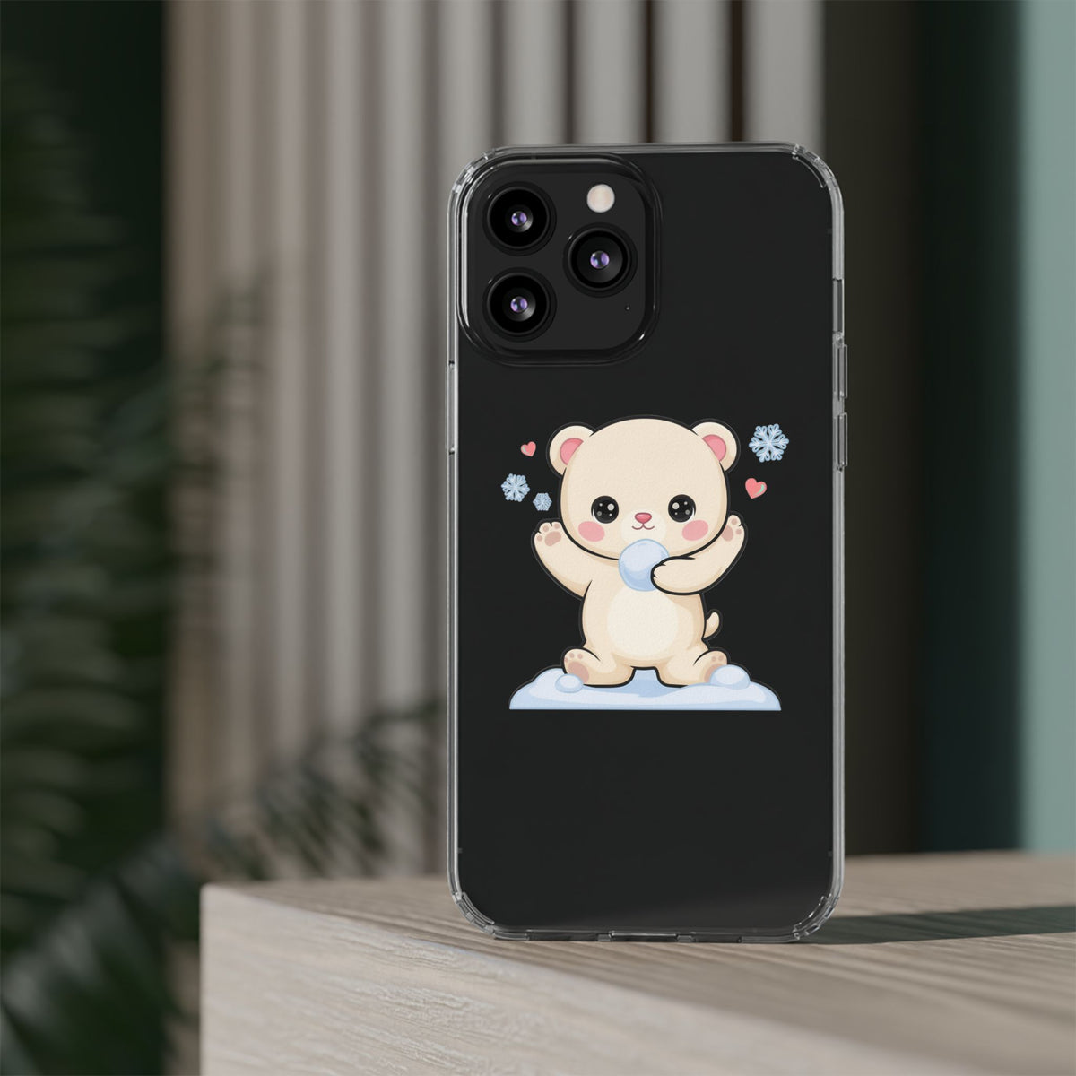 Kawaii Polar Bear Phone Case for Cute Animal Fans