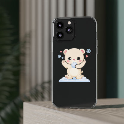 Kawaii Polar Bear Phone Case for Cute Animal Fans