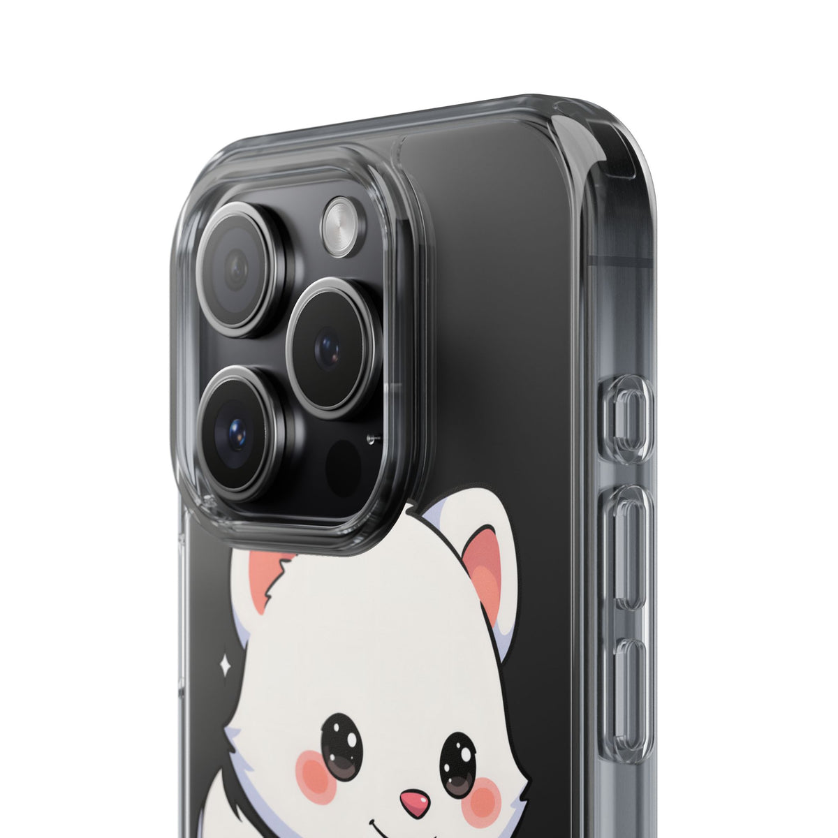 Kawaii Arctic Fox Phone Case for Cute Animal Lovers