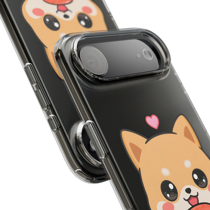 Kawaii Shiba Inu Phone Case for Sushi Lovers