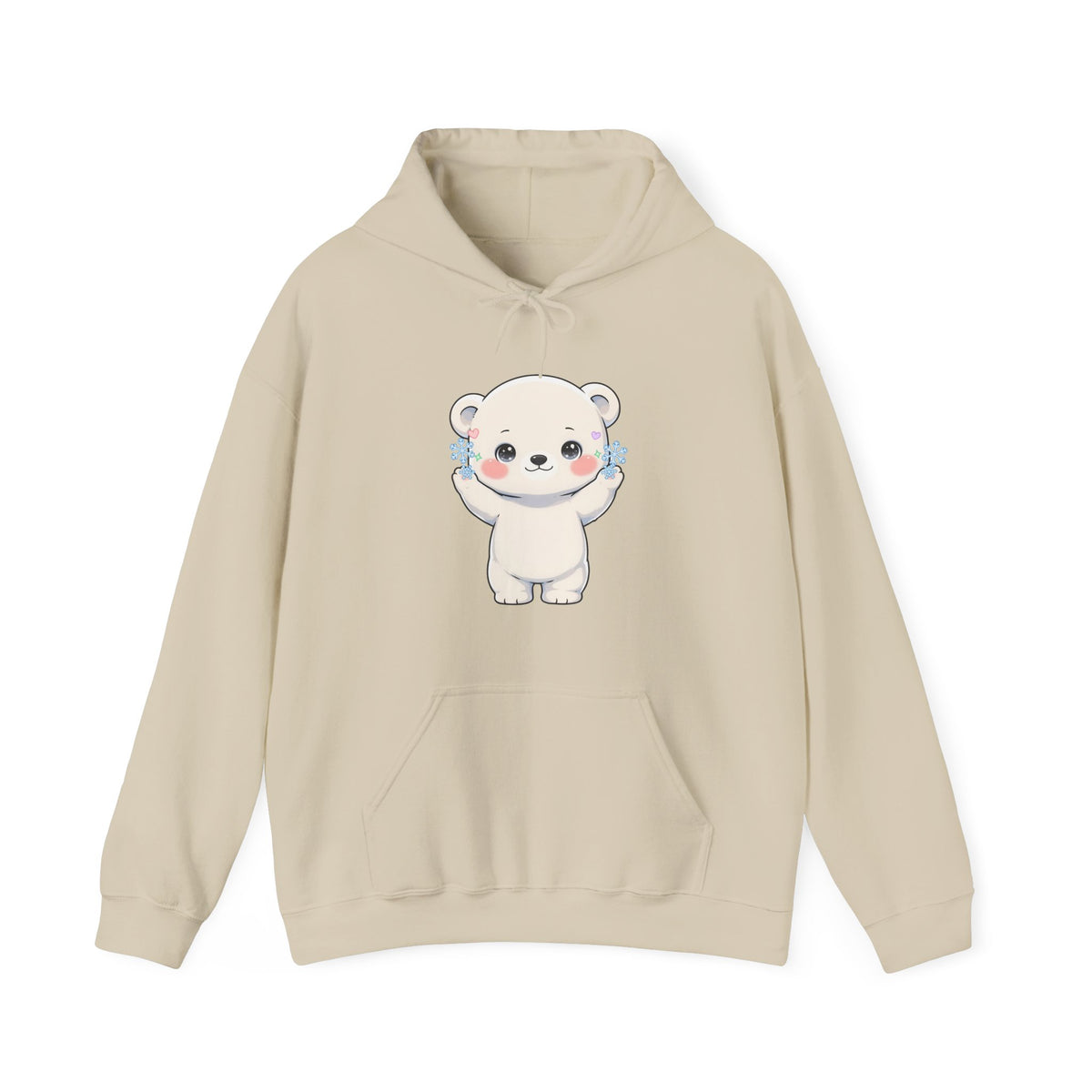 Kawaii Polar Bear Hoodie for Cute Winter Style