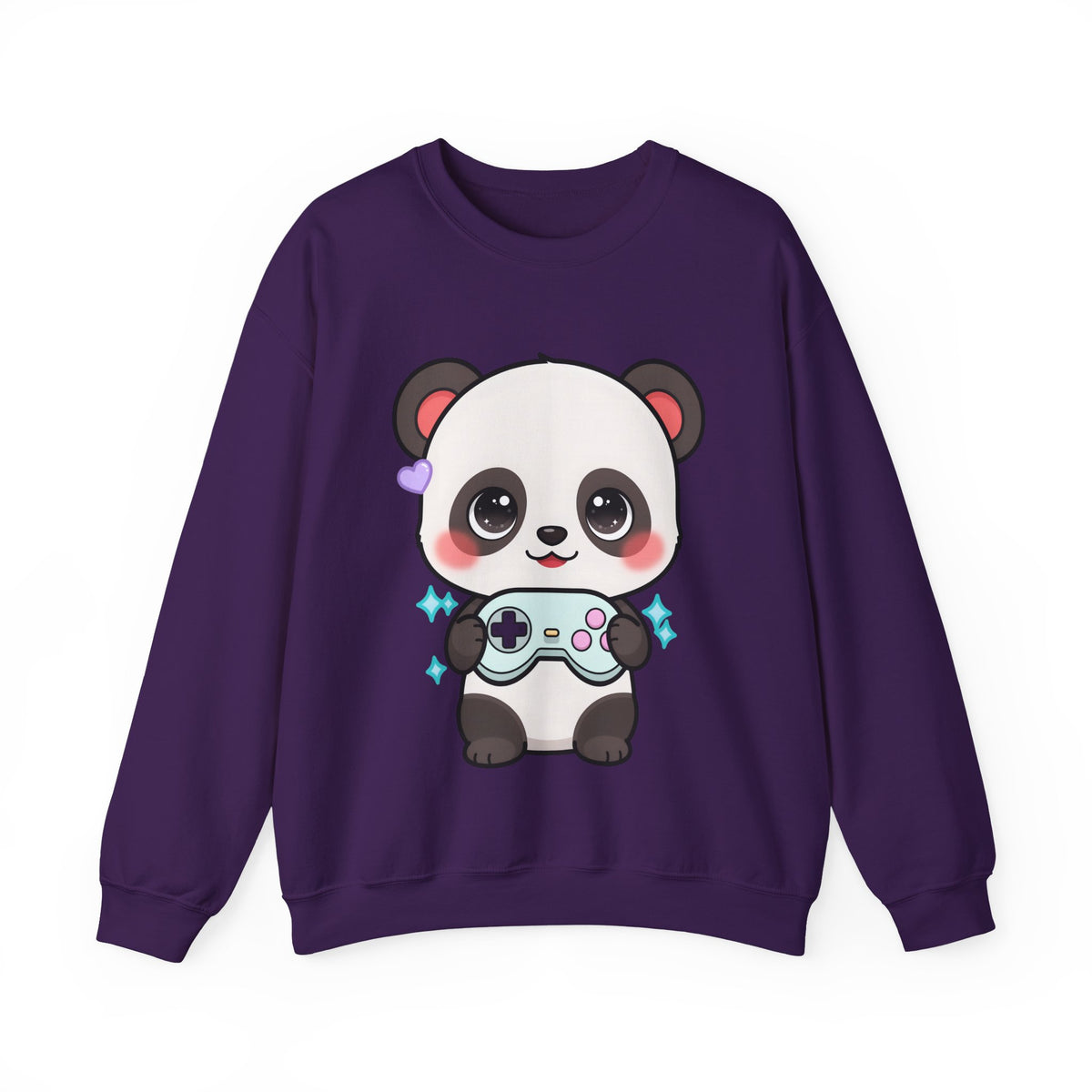 Cute Gamer Panda Sweatshirt for Cozy Gaming Nights