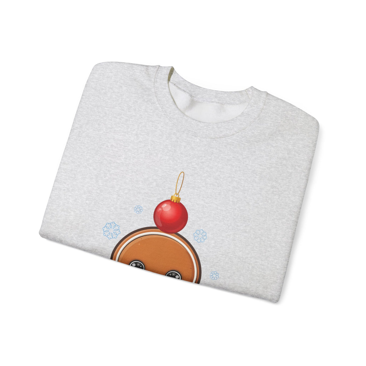 Gingerbread Christmas Sweatshirt, Cute Holiday Crewneck