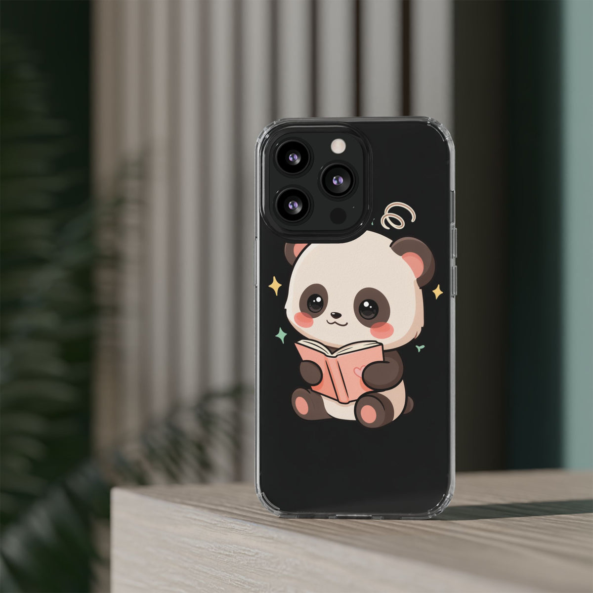 Kawaii Panda Phone Case for Cozy Reading Breaks