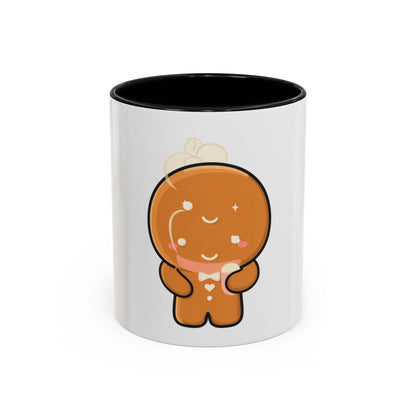 Kawaii Gingerbread Mug for Cozy Cocoa Breaks