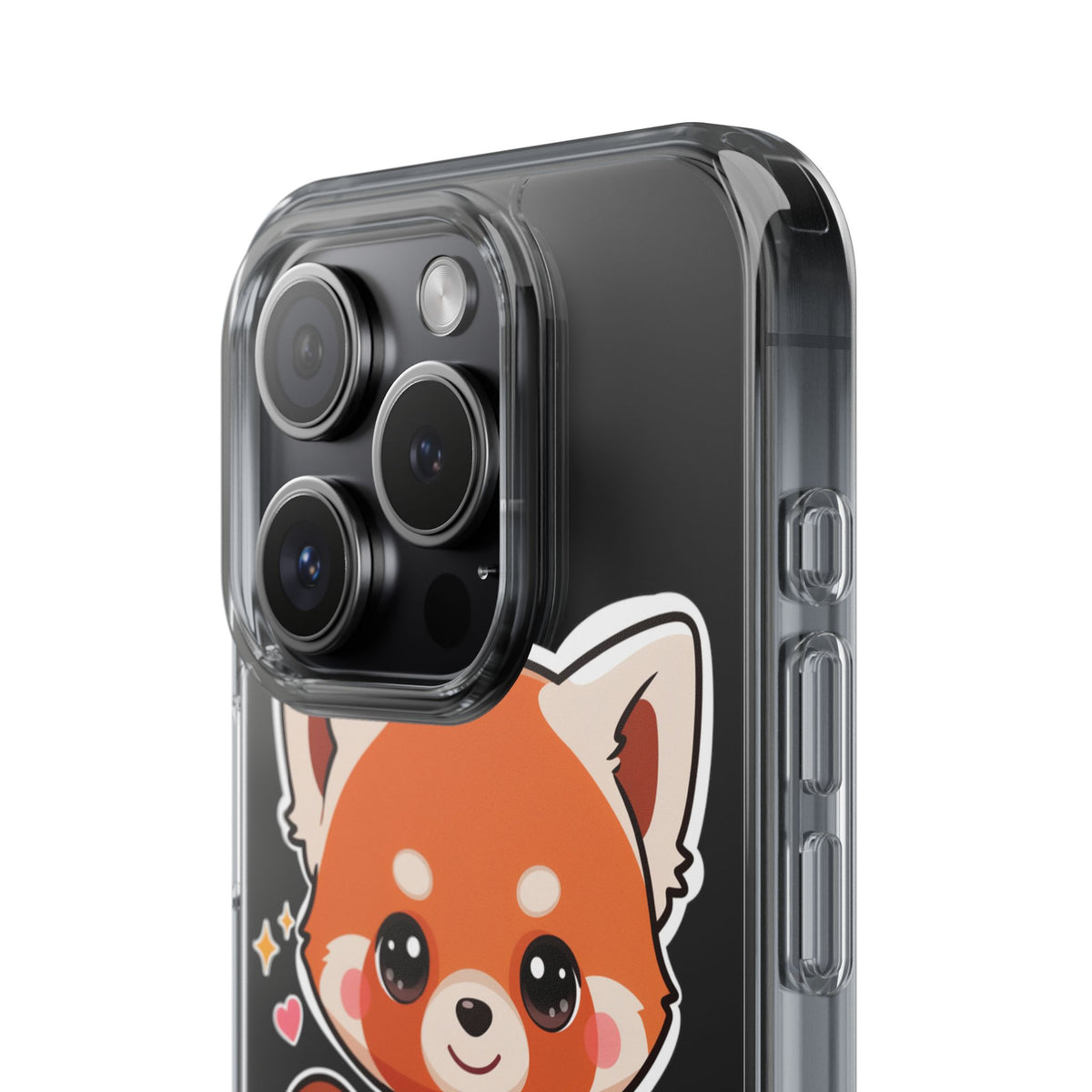 Red Panda Phone Case, Cute Plant Lover Gift