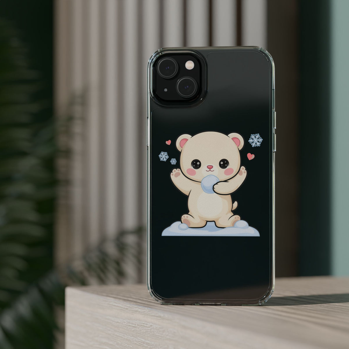 Kawaii Polar Bear Phone Case for Cute Animal Fans