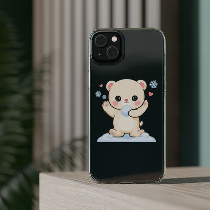 Kawaii Polar Bear Phone Case for Cute Animal Fans