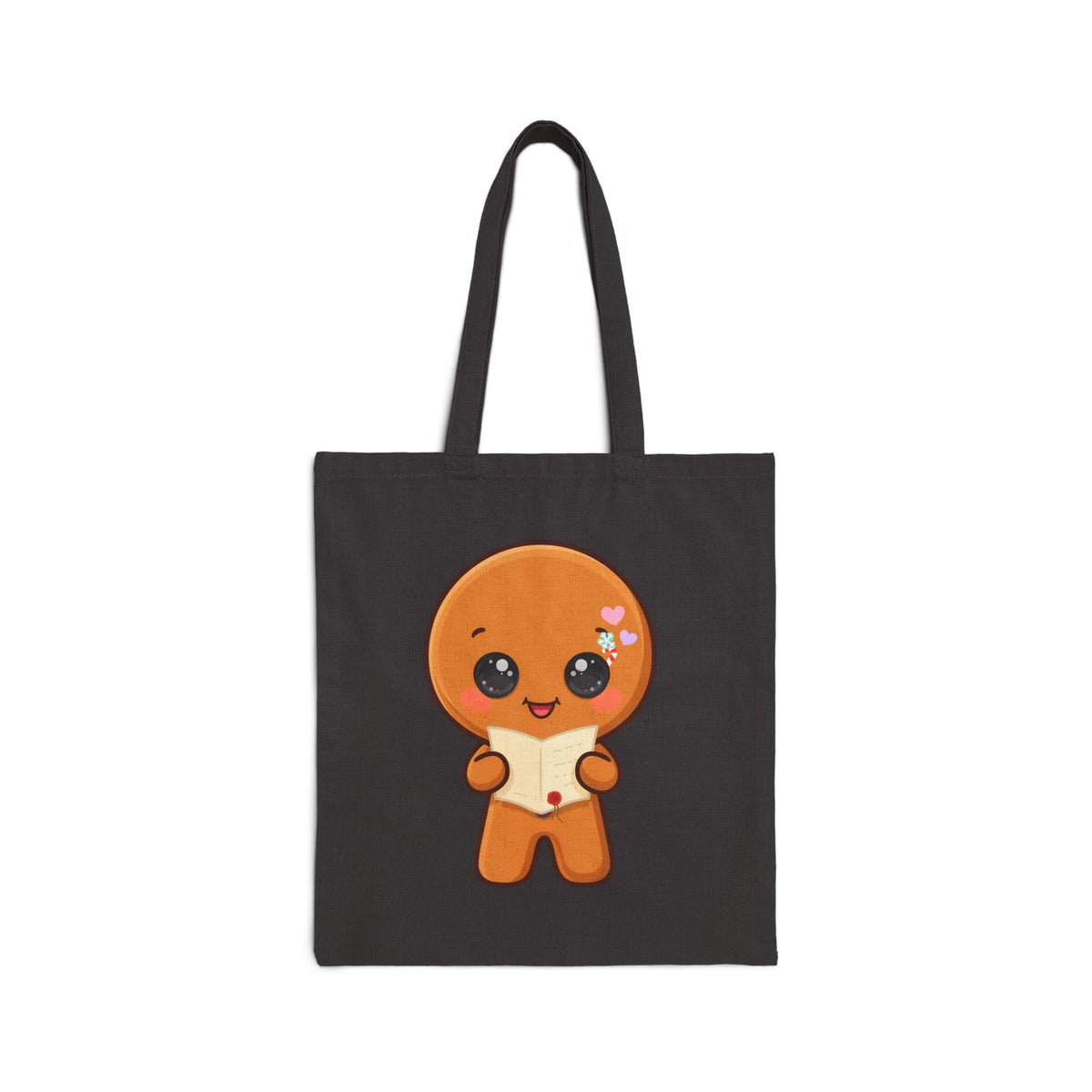 Christmas Gingerbread Tote Bag for Holiday Gift Giving