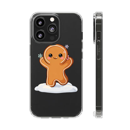 Kawaii Gingerbread Phone Case for Cozy Holiday Fans