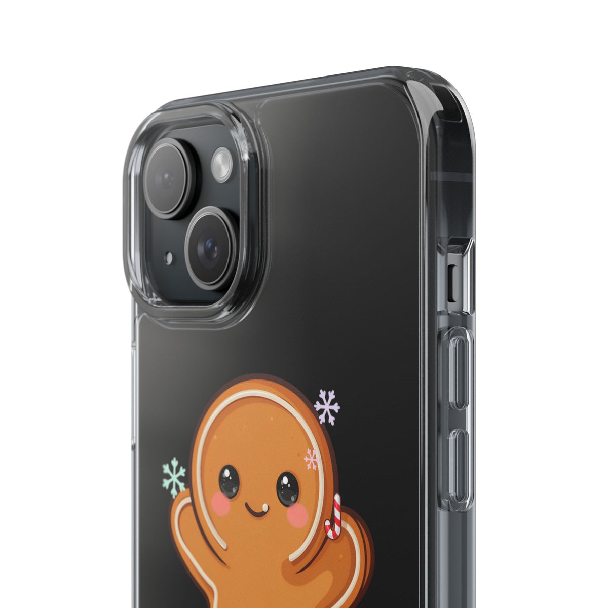 Kawaii Gingerbread Phone Case for Cozy Holiday Fans