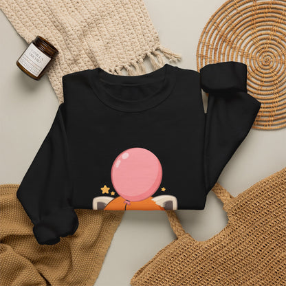 Kawaii Red Panda Sweatshirt, Cute Balloon Animal Gift