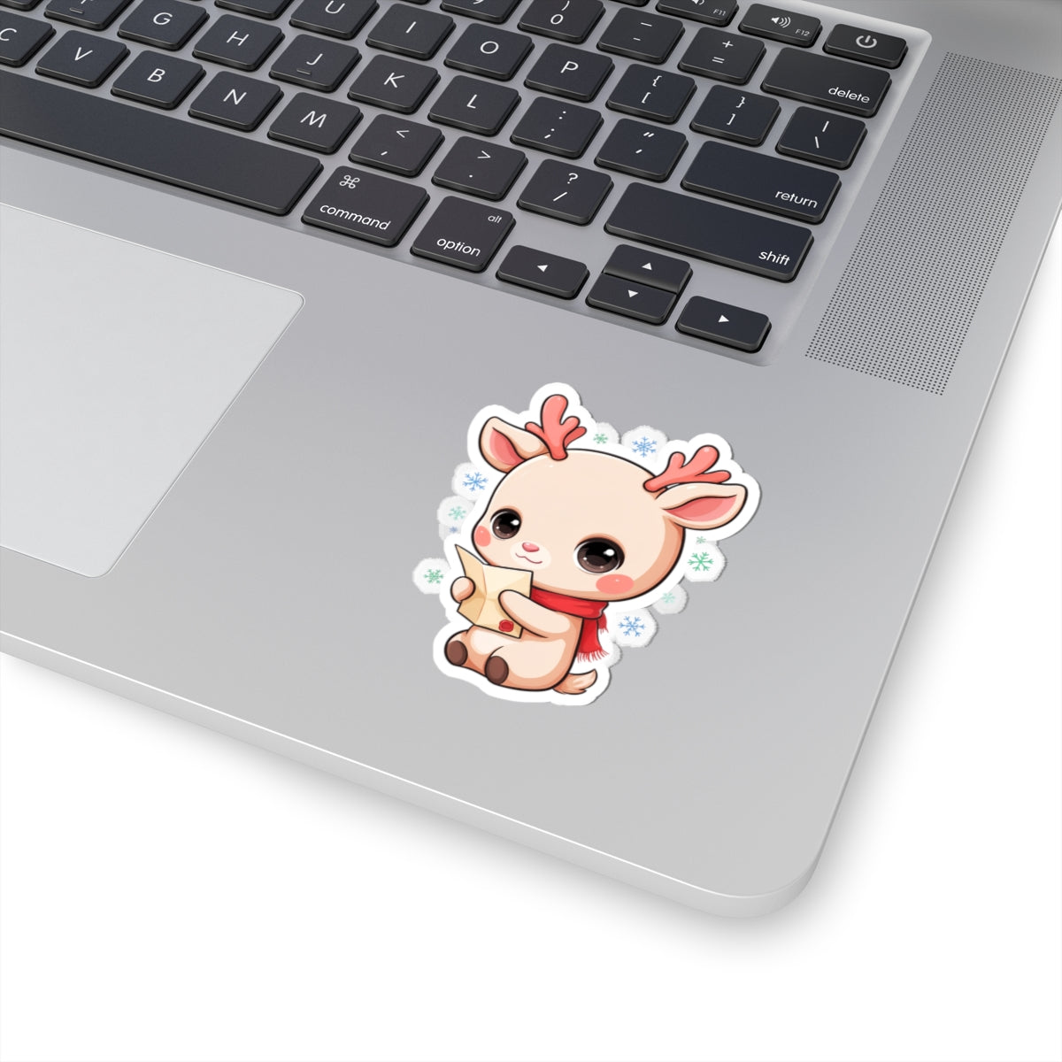 Kawaii Reindeer Christmas Sticker for Holiday Journals